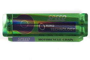 自(zì)行(xíng)車(chē)鏈條包裝盒 加厚鐳射銀(yín)卡